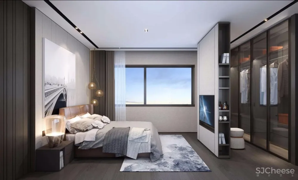 高端别墅样板房丨静谧悠然的简约设计