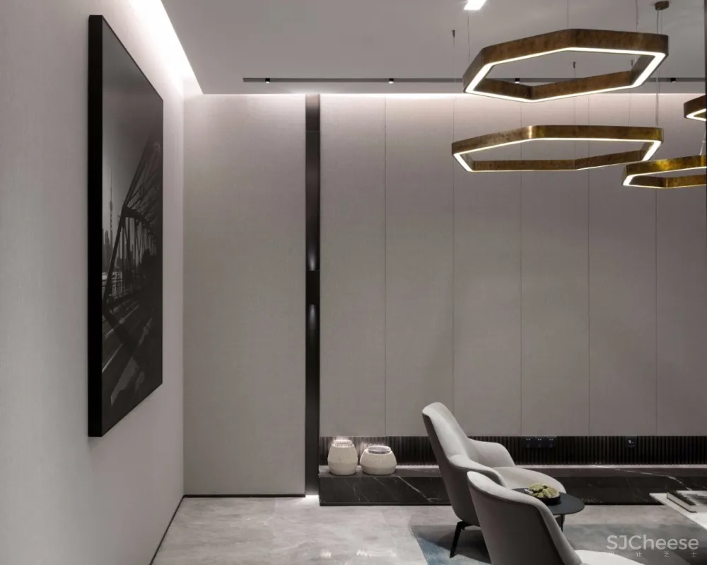 高端别墅样板房丨静谧悠然的简约设计