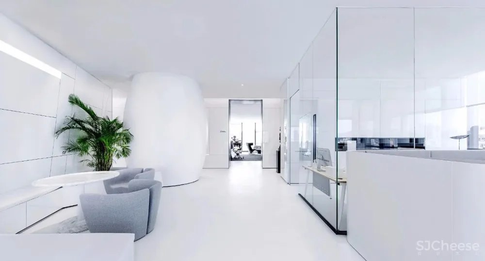 新作 | 极简白,如何打造前卫艺术的国际办公