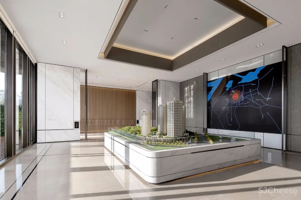 恰到好处的色彩与精炼的线条丨构建出现代东方美学韵律空间