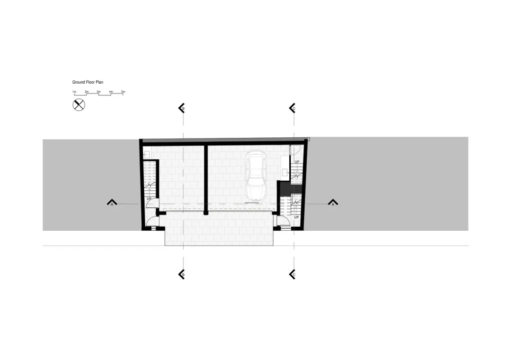 GSQUARED:天然材料打造极简主义Waterkant Townhouse