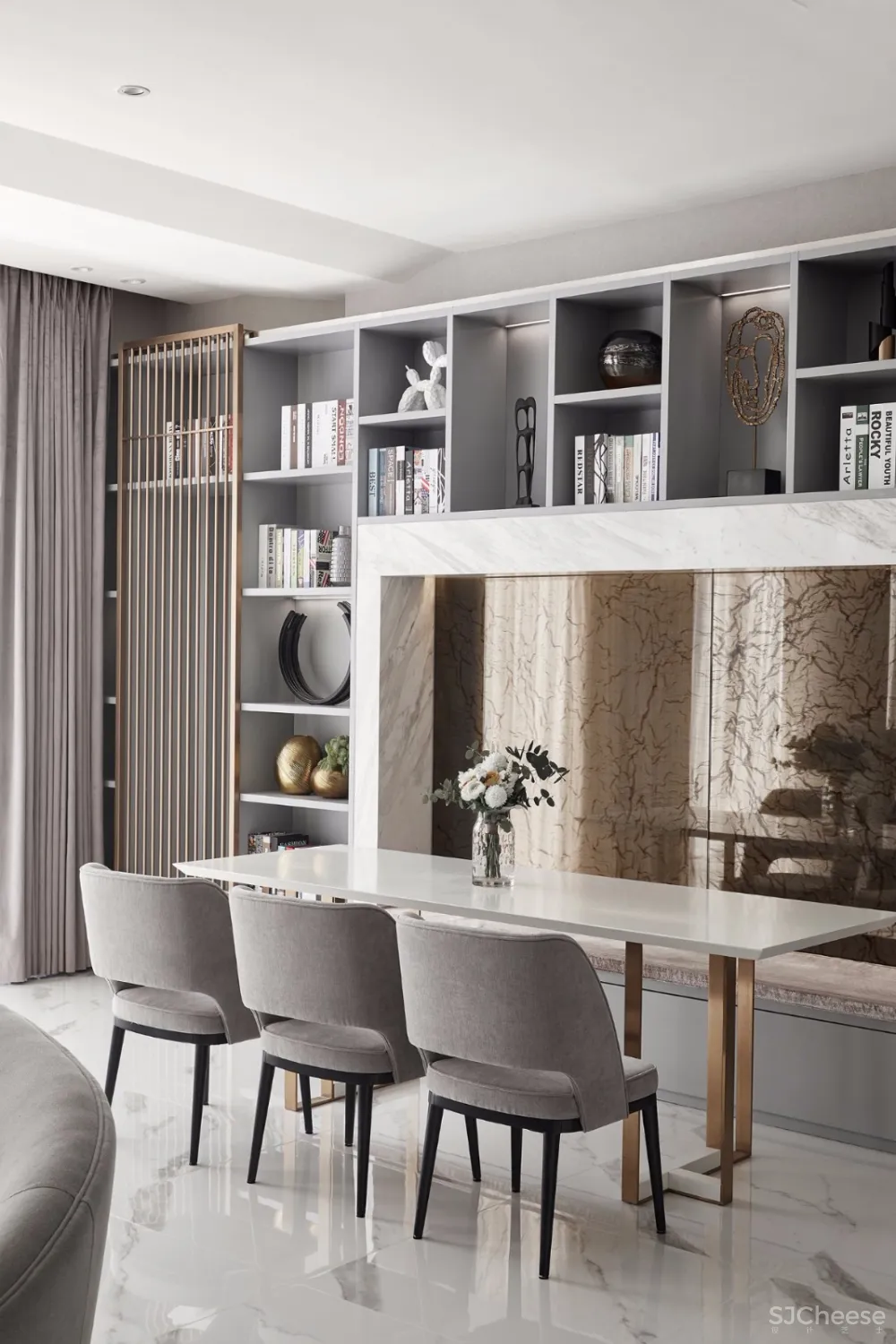 800m²法式合院丨演绎现代轻奢版时尚豪宅