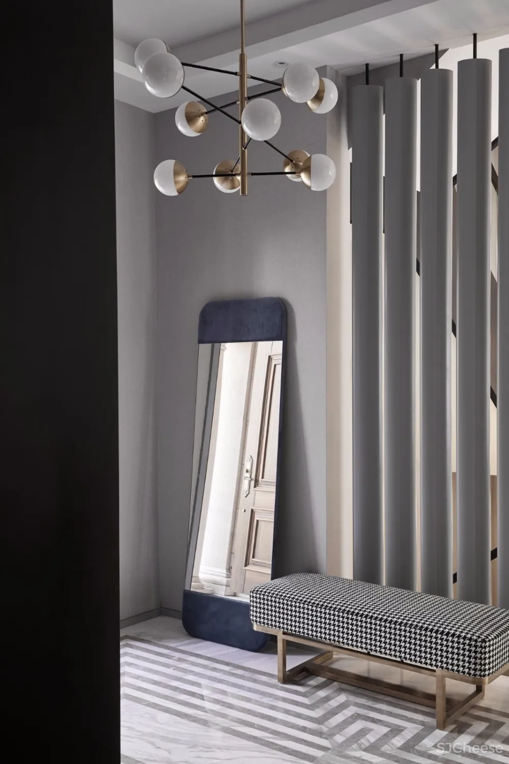 800m²法式合院丨演绎现代轻奢版时尚豪宅