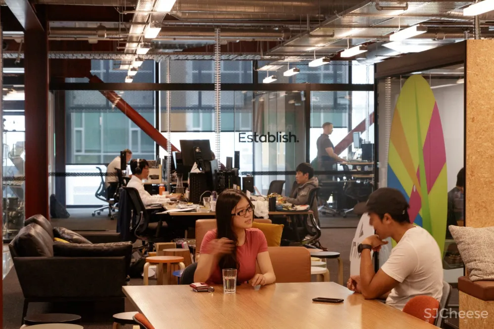 B:Hive Smales Farm工作空间,奥克兰 / BVN + Jasmax Architects