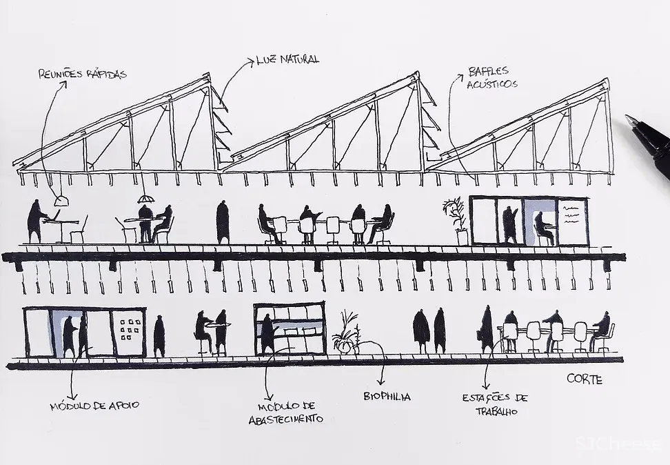 充满活力的总部大楼丨亮点在这4个空间