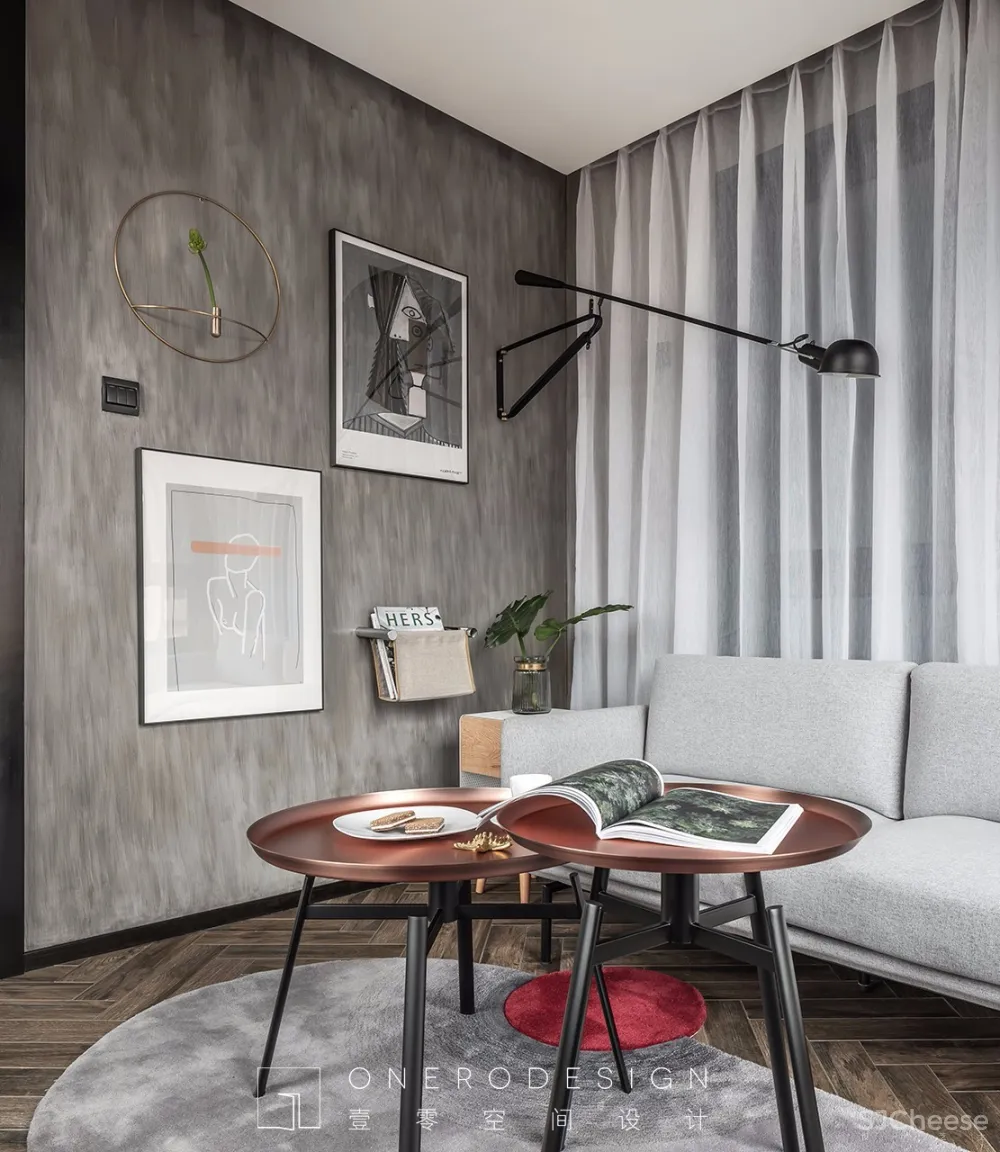 她的“暗黑”酷宅有17种灰!但阿婆都说好看 | 壹零空间设计