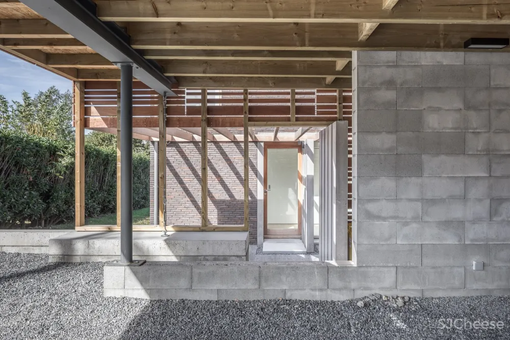 比利时L型乡间别墅 / Michel Prégardien Architecture