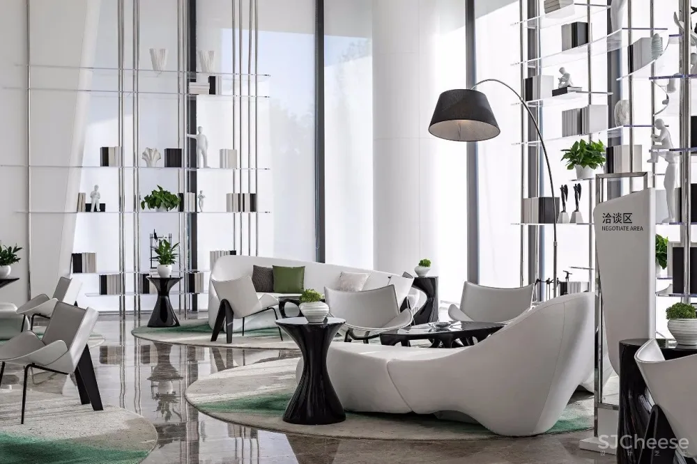 厉害了设计师丨这个售楼处设计成了一座艺术馆