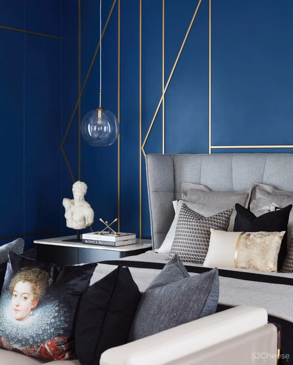 【新作】600㎡精致奢华别墅空间丨对ArtDeco的崇高致敬