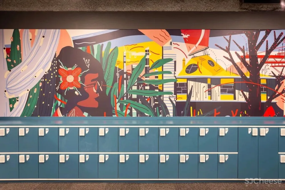 充满活力的总部大楼丨亮点在这4个空间