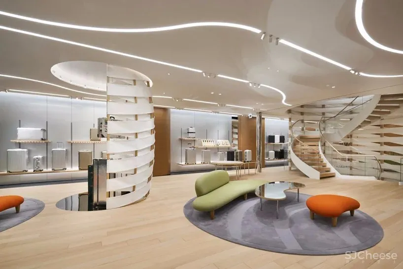 用日本和纸做展示柜丨这间店简直是奢侈品店中的“清流”