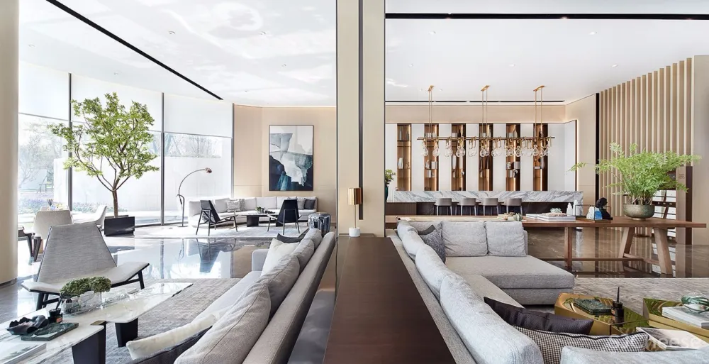 【新作】以现代的设计手法表现极具东方气质的空间