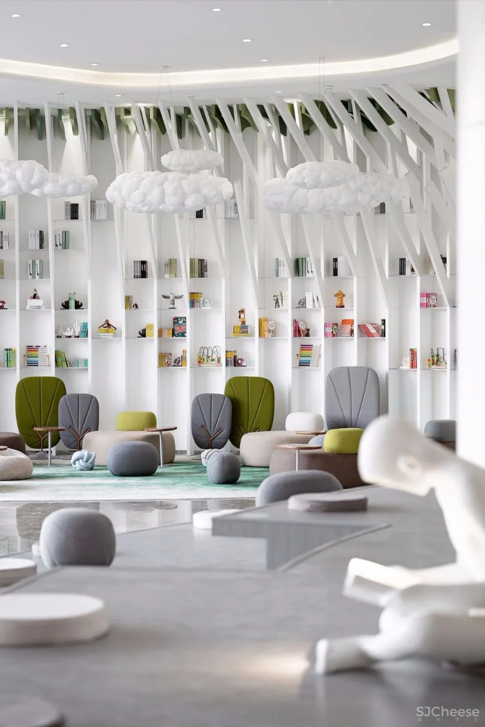 厉害了设计师丨这个售楼处设计成了一座艺术馆