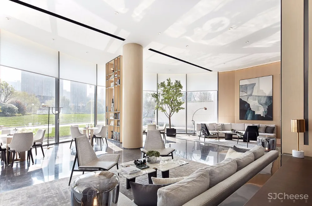 【新作】以现代的设计手法表现极具东方气质的空间