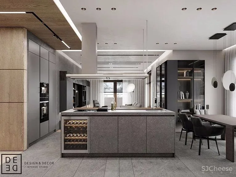 现代简奢丨用料简约又有奢侈感