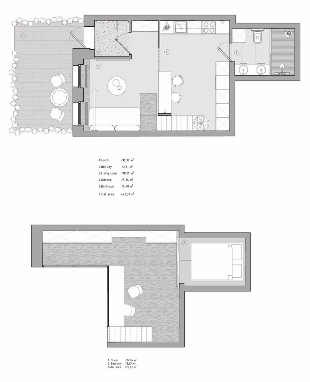 有灵魂的极简公寓丨才最有格调