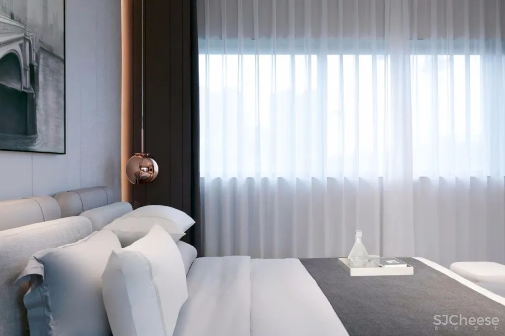 高端别墅样板房丨静谧悠然的简约设计