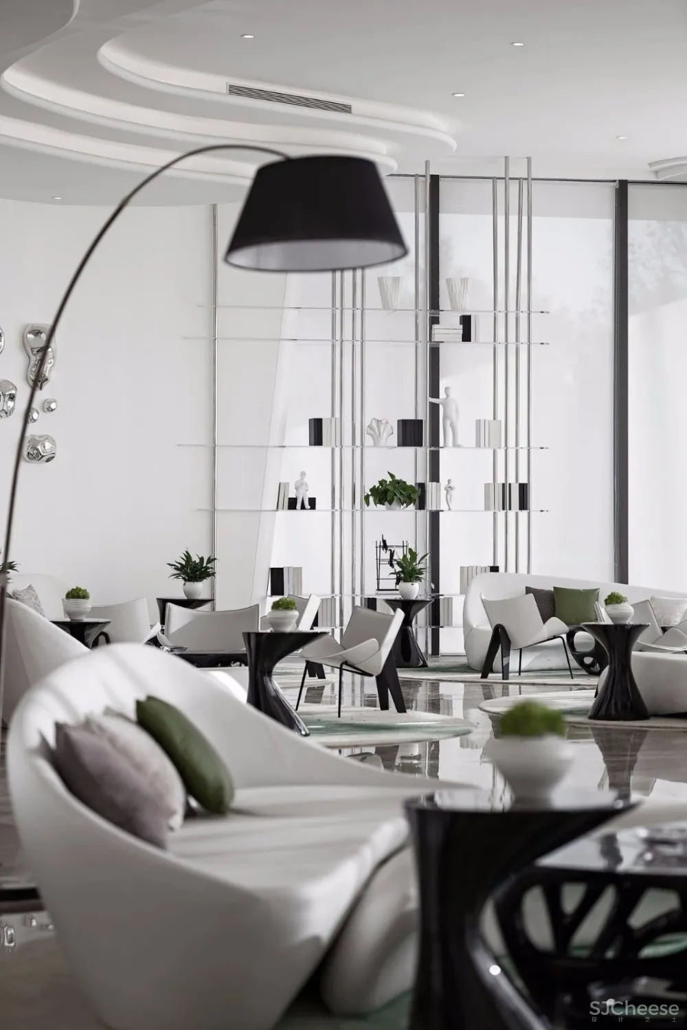 厉害了设计师丨这个售楼处设计成了一座艺术馆