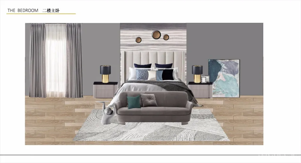 800m²法式合院丨演绎现代轻奢版时尚豪宅