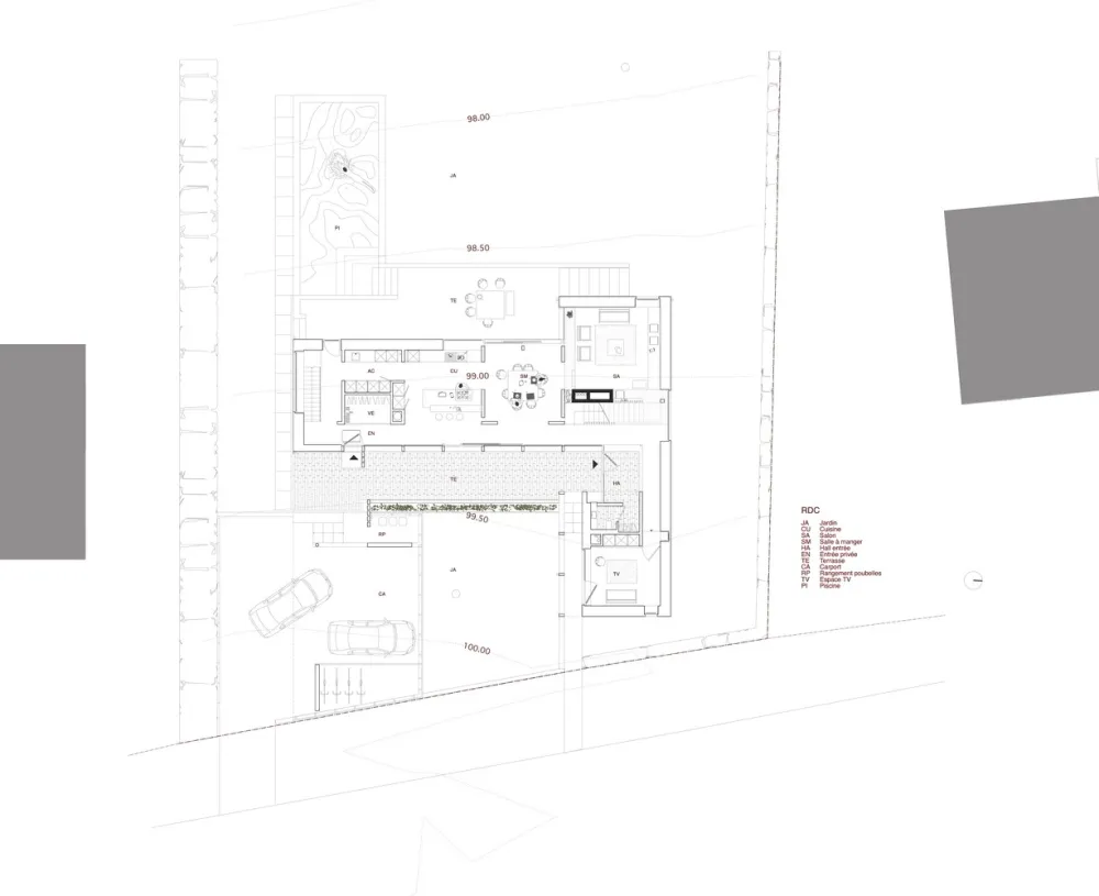 比利时L型乡间别墅 / Michel Prégardien Architecture