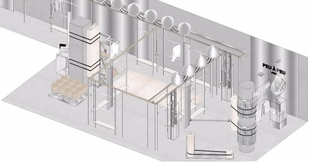 新作 | 将 70m² 时装小店打造成艺术装置展,是怎样的惊艳