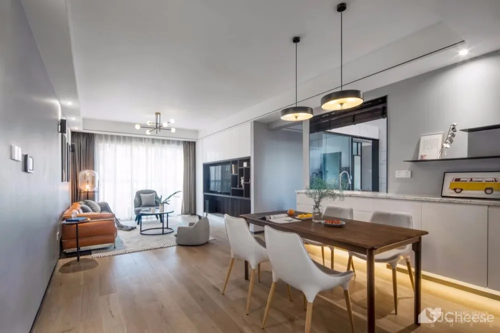 新作 | 敲掉厨房半面墙,获得令人羡慕的亲情时光