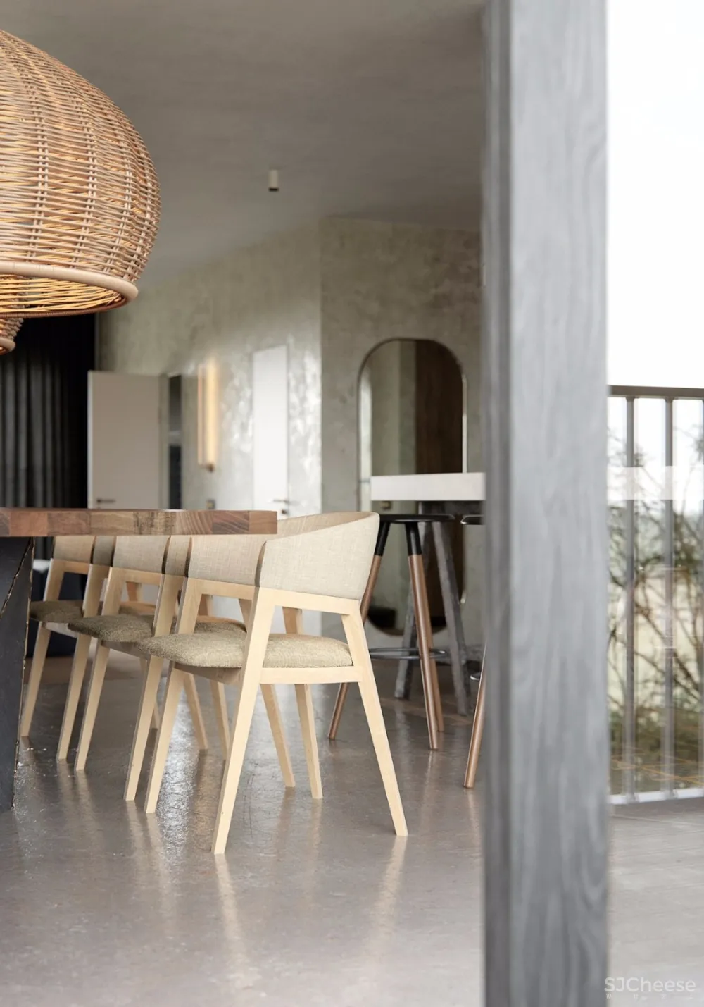 现代侘寂风丨这才我想要的玄关