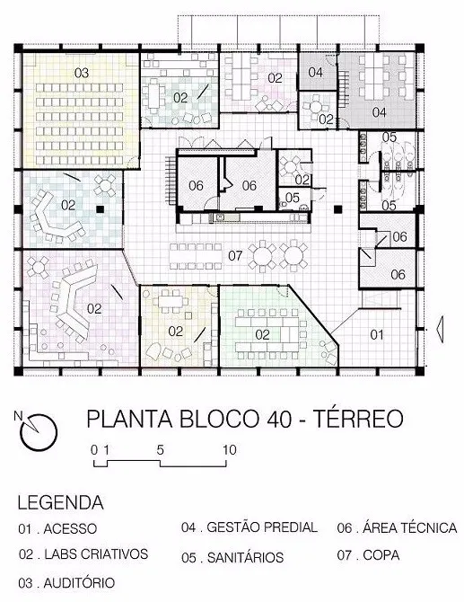 充满活力的总部大楼丨亮点在这4个空间