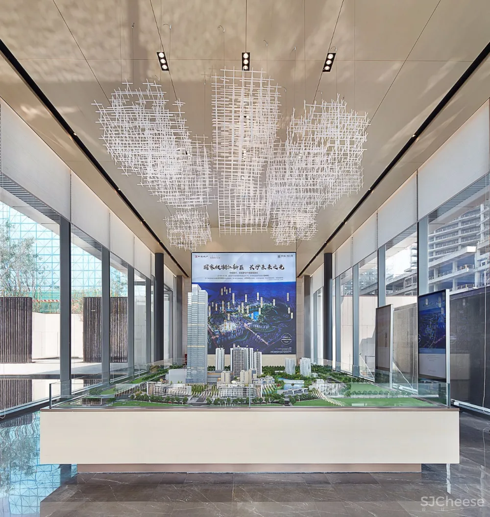 【新作】以现代的设计手法表现极具东方气质的空间