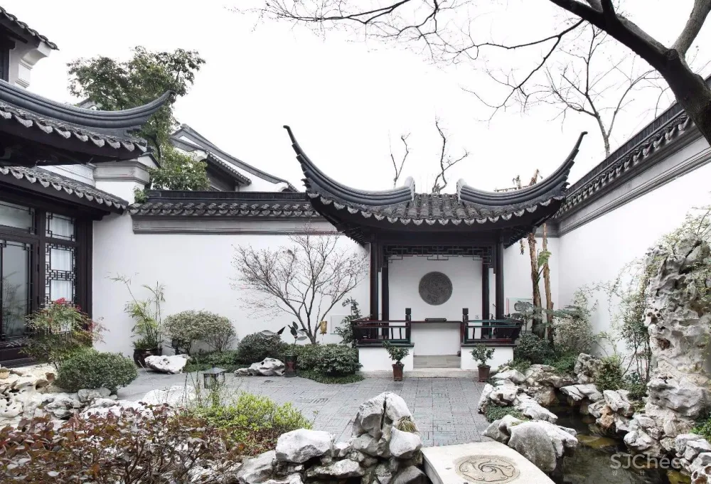 【半末设计新作】580㎡简约儒雅私宅设计落地方案