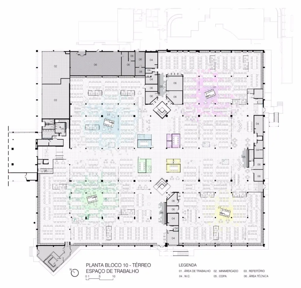 充满活力的总部大楼丨亮点在这4个空间