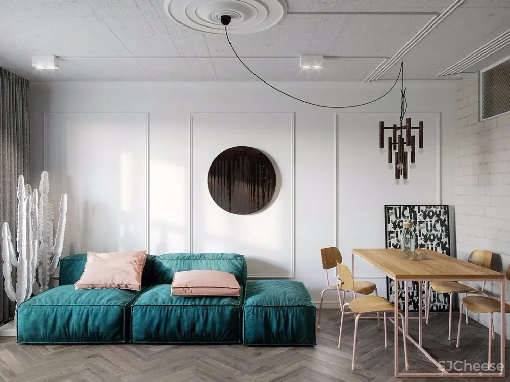 有灵魂的极简公寓丨才最有格调