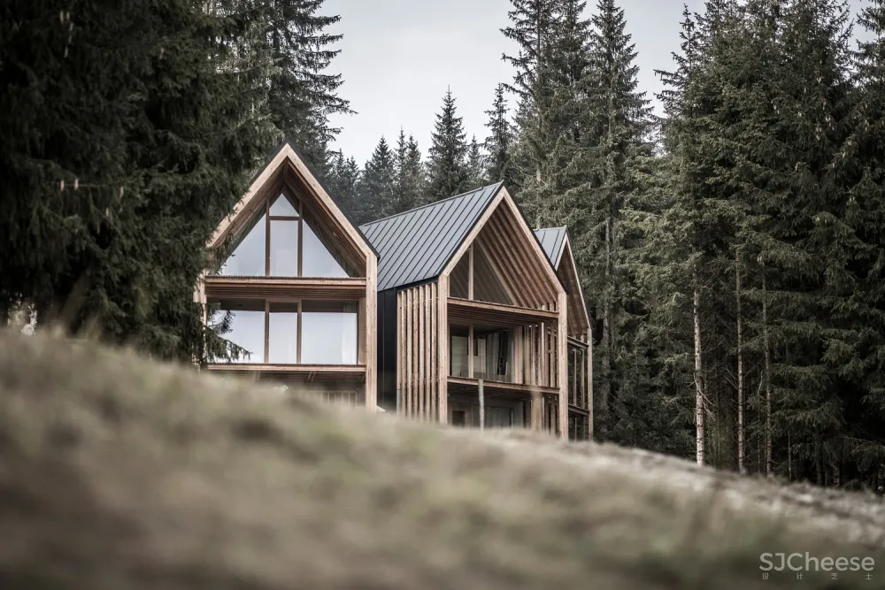 Architekt Andreas Gruber:意大利森林小屋 Refugee Meranza