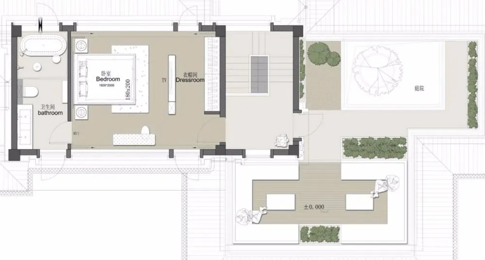 高端别墅样板房丨静谧悠然的简约设计