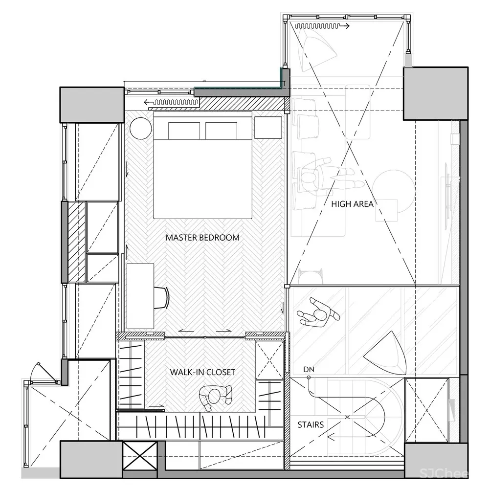 光引呈线住宅 / PENY HSIEH INTERIORS
