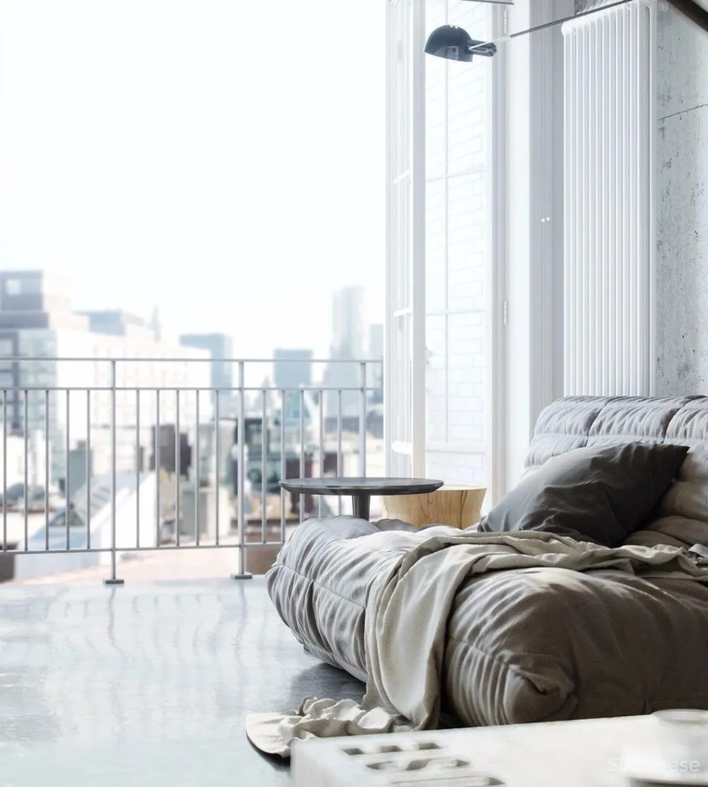 有灵魂的极简公寓丨才最有格调