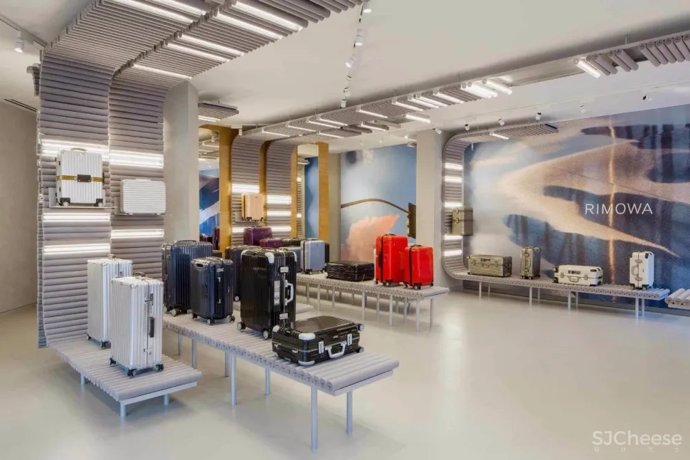 用日本和纸做展示柜丨这间店简直是奢侈品店中的“清流”