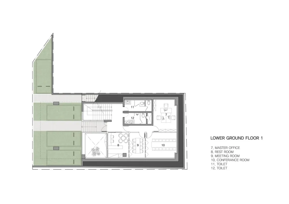 HBA-rchitects:简约的存在 TIRA Office Building