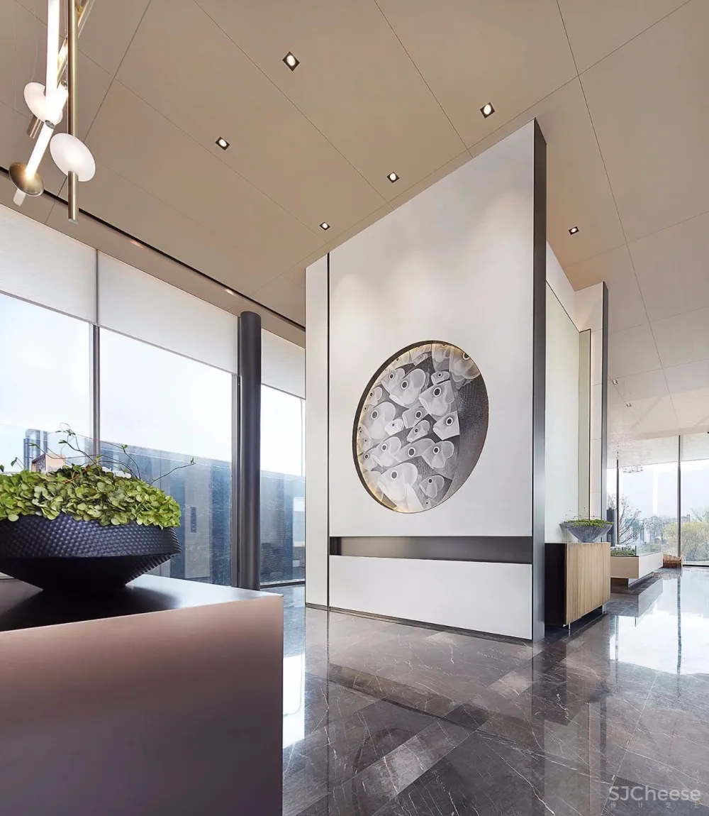 【新作】以现代的设计手法表现极具东方气质的空间