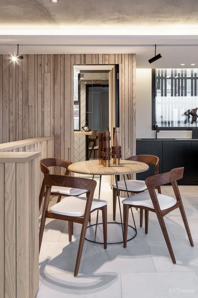 GSQUARED:天然材料打造极简主义Waterkant Townhouse