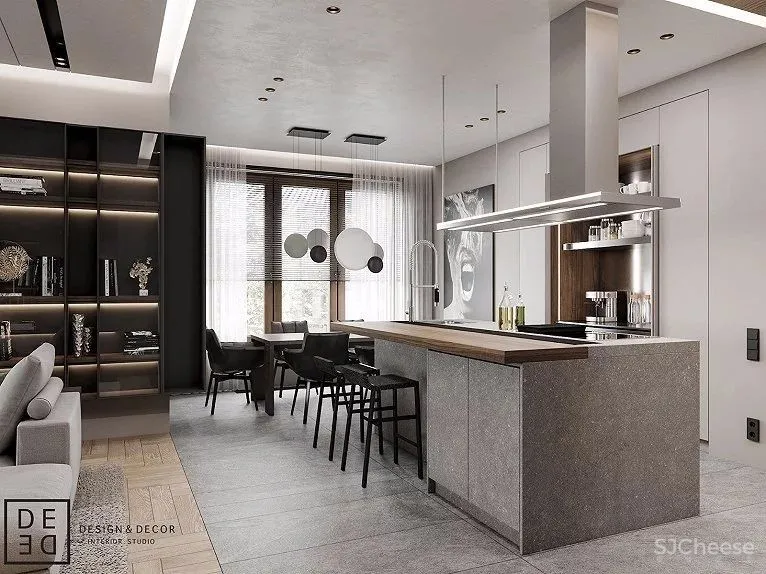 现代简奢丨用料简约又有奢侈感