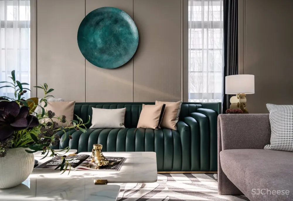 新作 | 275m² 时尚格调别墅,超美软装演绎自由的灵魂