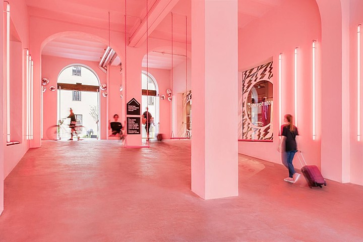 首发 | 学生酒店将佛罗伦萨的宫殿变成了一个千变万化的校园