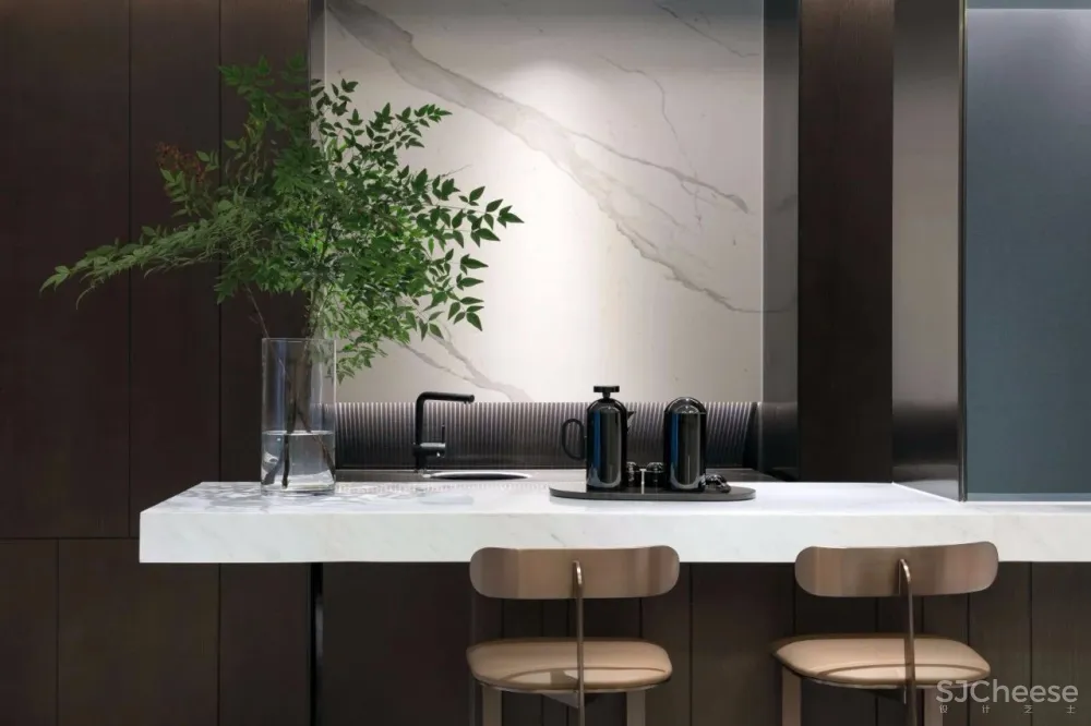 高端别墅样板房丨静谧悠然的简约设计