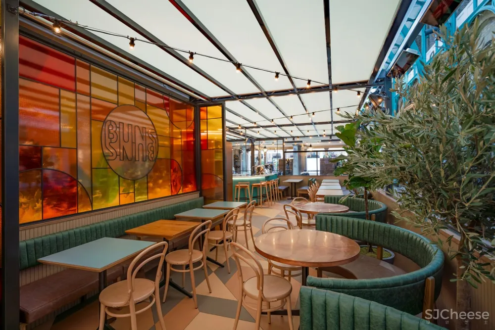 Buns & Buns餐厅,伦敦 / Michaelis Boyd