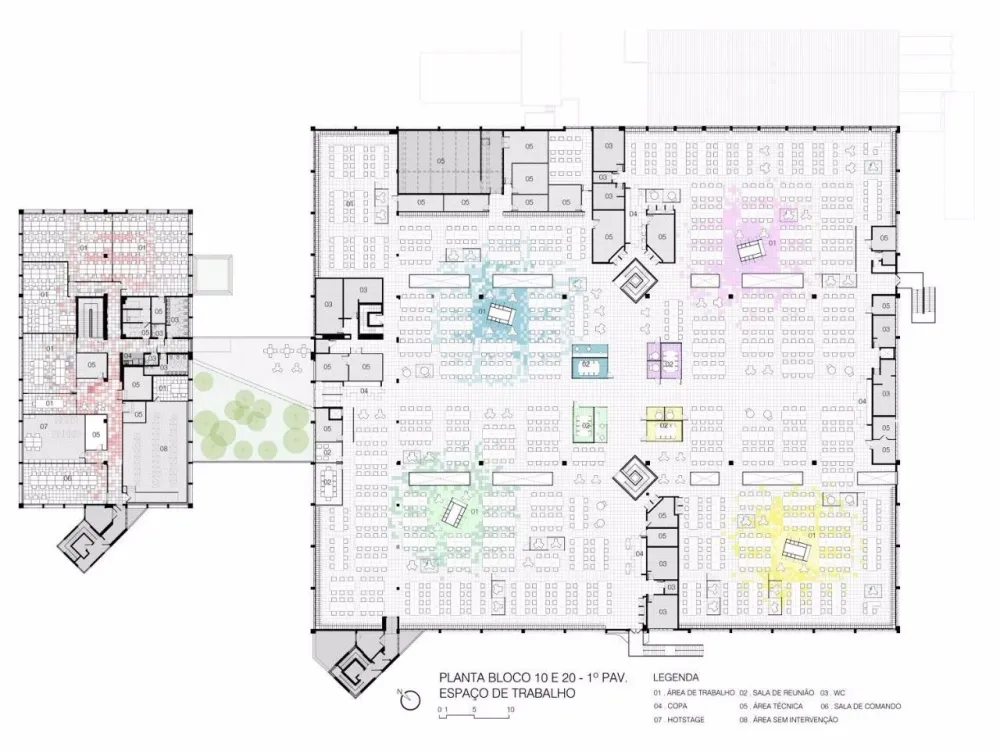 充满活力的总部大楼丨亮点在这4个空间