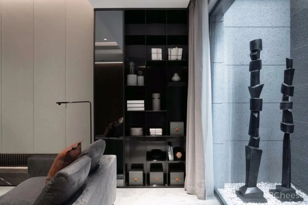 高端别墅样板房丨静谧悠然的简约设计