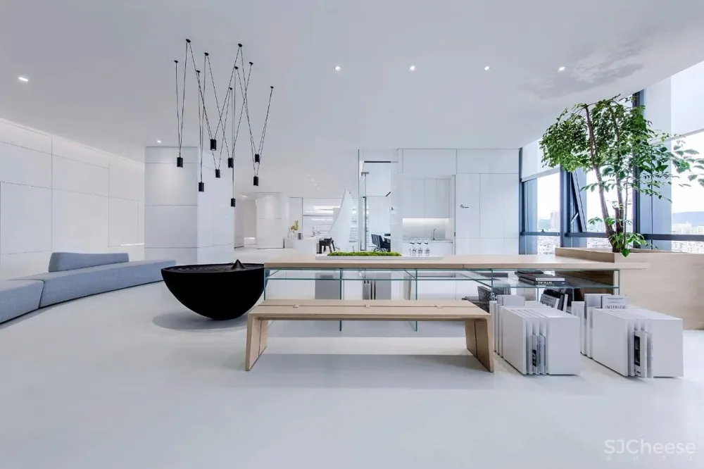 新作 | 极简白,如何打造前卫艺术的国际办公