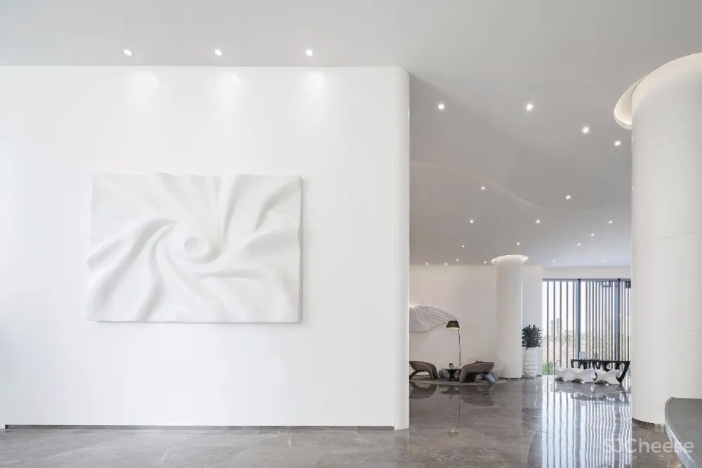 厉害了设计师丨这个售楼处设计成了一座艺术馆