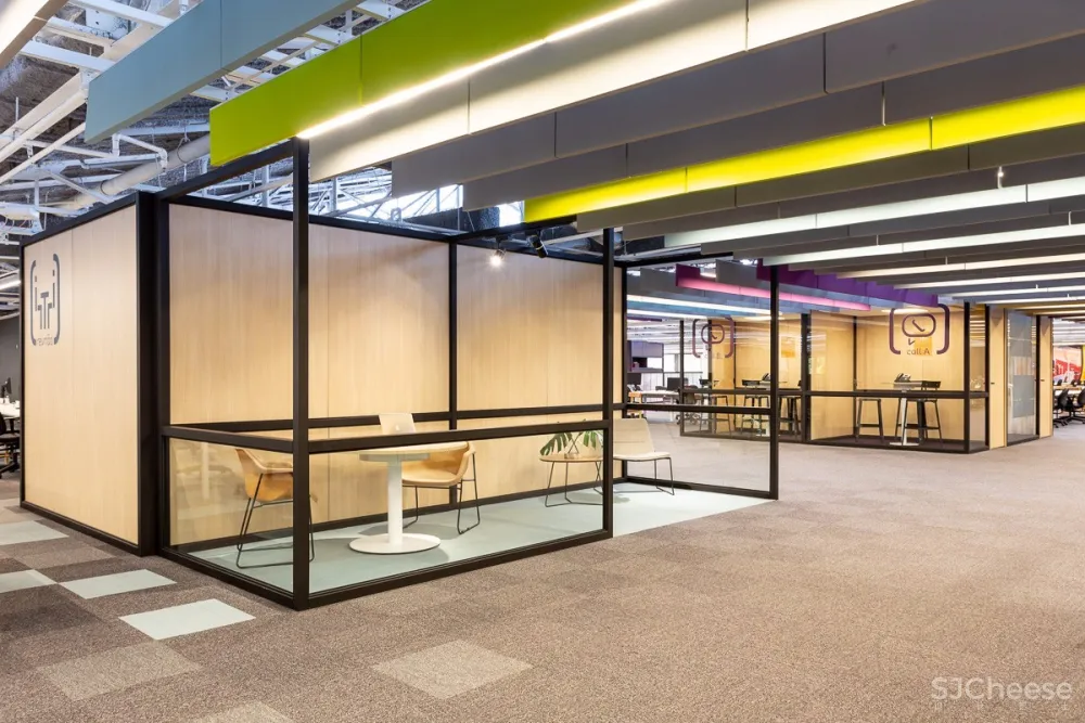 充满活力的总部大楼丨亮点在这4个空间